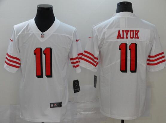 Men's San Francisco 49ers Brandon Aiyuk Nike  2020 NFL Stitched Jersey