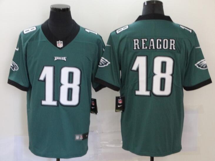 Men Philadelphia Eagles Jalen Reagor Green   Legend Jersey