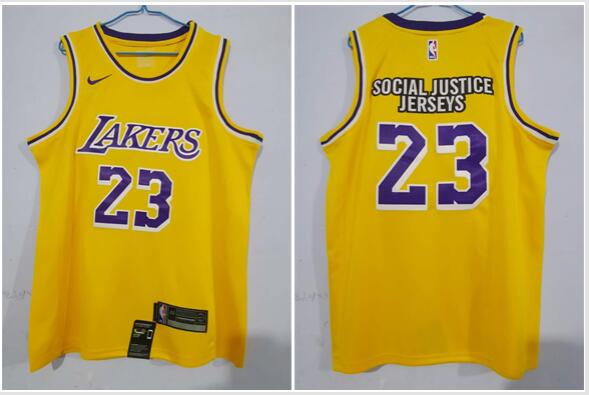 Men Lebron James social justice jersey