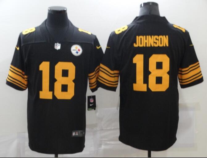 Men Stitched Steelers Diontae Johnson Rush Jersey