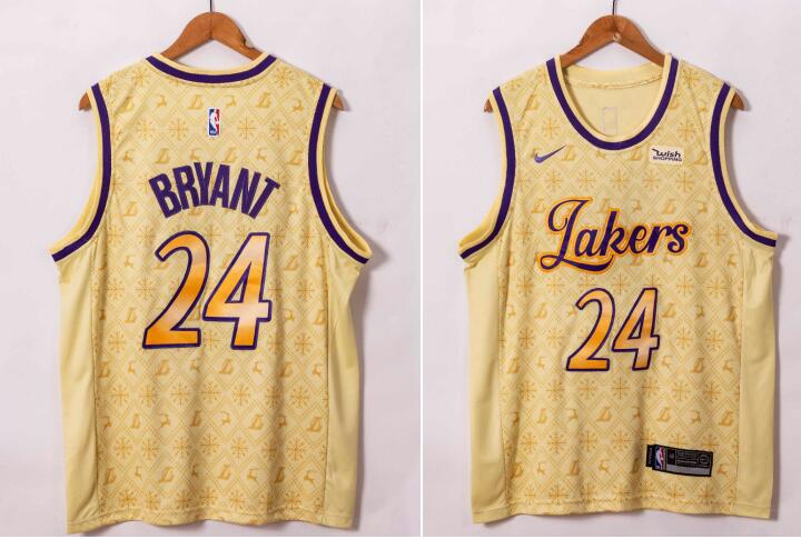 New Men Los Angeles Lakers #24 Kobe Bryant Jersey