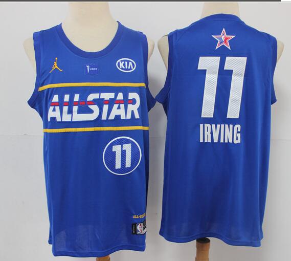 2021 New Men's   Brooklyn Nets #11 Kyrie Irving  All-star jersey