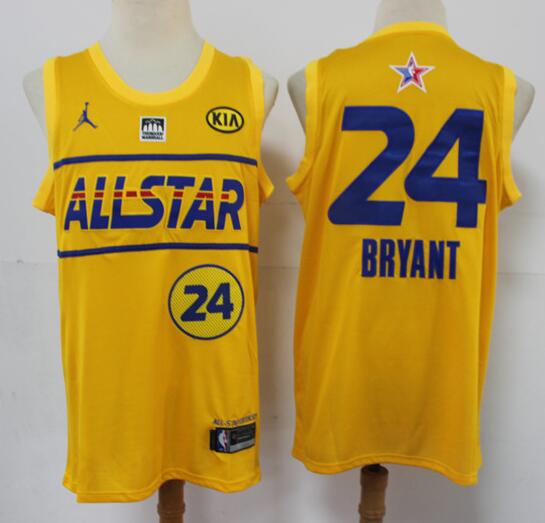 2021 New Men's Milwaukee Bucks #24 Kobe Bryant All-star jersey