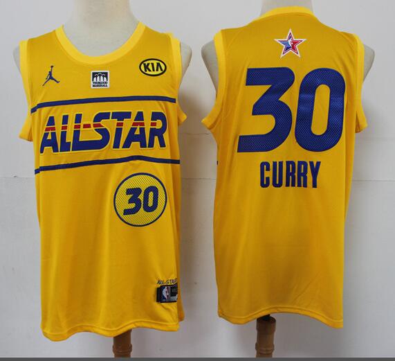 Men's #30 Stephen Curry Jersey 2021 All Star Basketball Jersey 2021