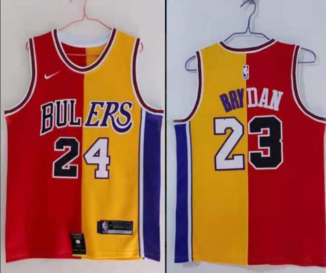 Men Jordan Kobe Bryant Split jersey