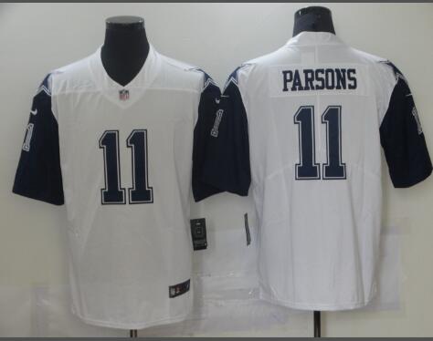 Men's Dallas Cowboys #11 Micah Parsons  2021 stiched Football Jersey