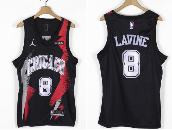 Fashion Men's Zach LaVine Chicago Bulls  jersey