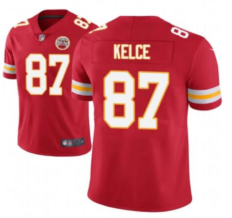 Men Travis Kelce #87 Kansas City Chiefs Vapor Untouchable Limited jersey