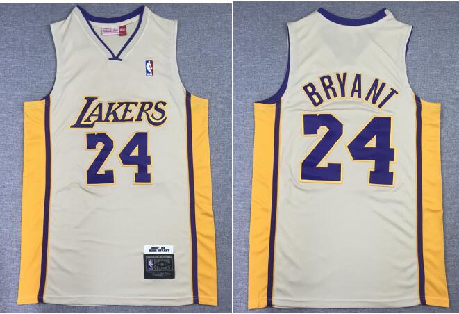 Kobe Bryant Los Angeles Lakers Mitchell & Ness 2008-09 Hardwood Classics Authentic Player Jersey - Gold