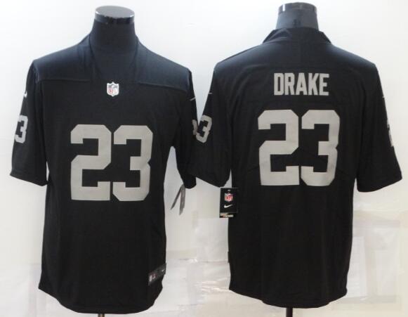 Raiders Kenyan Drake Black Stitched Men Jersey