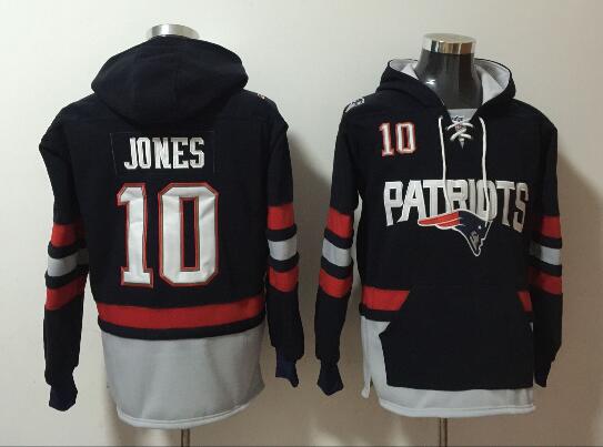 New Men's New England Patriots #10 Mac Jones Hoodies