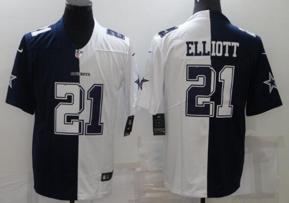 Cowboys #21 Ezekiel Elliott  Slip Stitched jersey