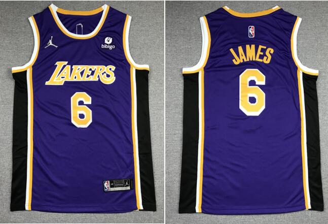 Nike Mens Lebron James NBA stitched Jersey with bibigo patch