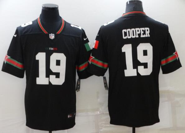 Men’s Dallas Cowboys 19 Amari Cooper  Mexico stitched jersey