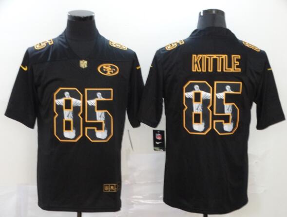 Men's  San Francisco 49ers #85 George Kittle Limited Stitched Jersey