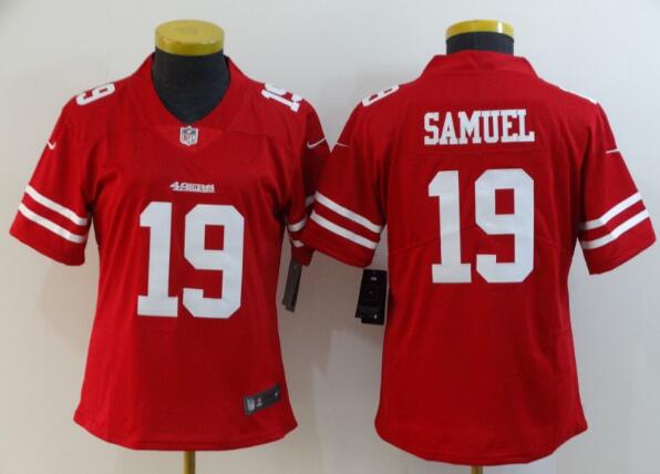 Women's San Francisco 49ers #19 Deebo Samuel   Nike Jersey