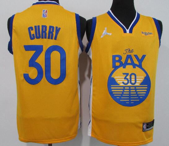 New men Stephen Curry Warriors Stitched jersey