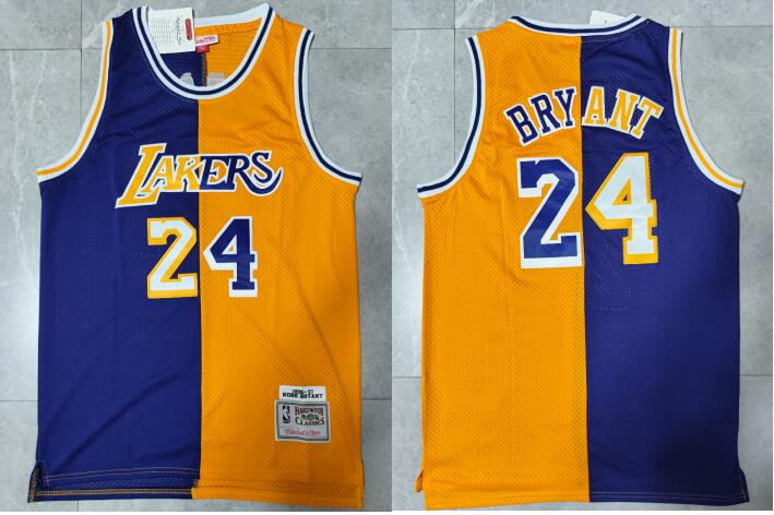 Men's  Los Angeles Lakers  Kobe Bryant  Stitched Basketball Jersey