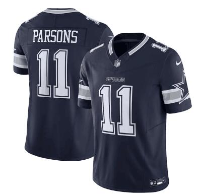 Men's Dallas Cowboys #11 Micah Parsons Navy 2023 F.U.S.E. Limited Stitched Football Jersey