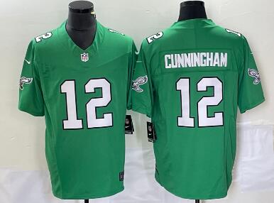 Men's Philadelphia Eagles #12 Randall Cunningham Green 2023 F.U.S.E. Vapor Untouchable Stitched Football Jersey