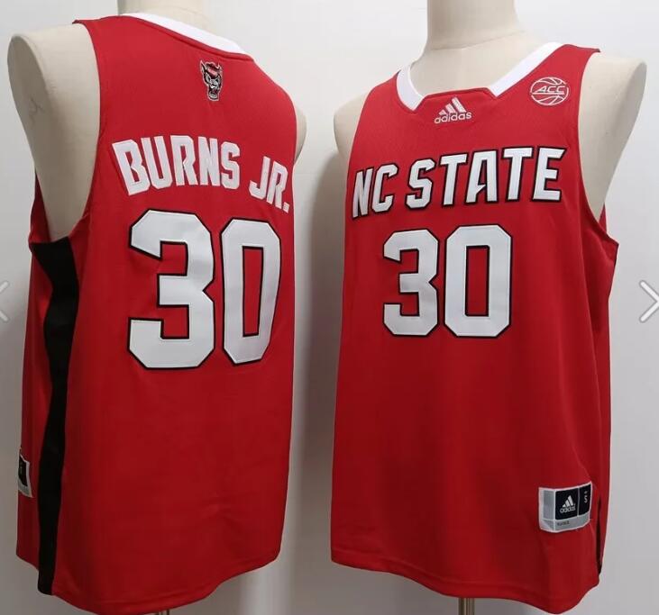 men's DJ Burns Jr. 30 stitched Jersey