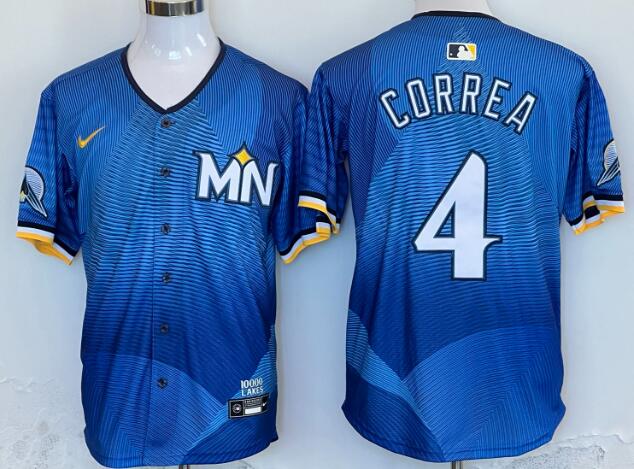 Carlos Correa Minnesota Twins Nike 2024 City Connect Limited Player Jersey