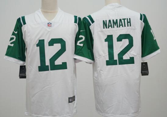 men's New York Jets #12 Joe Namath 2024 Football Stitched Jersey