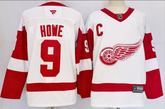 Gordie Howe Detroit Red Wings Fanatics stitched white  Jersey