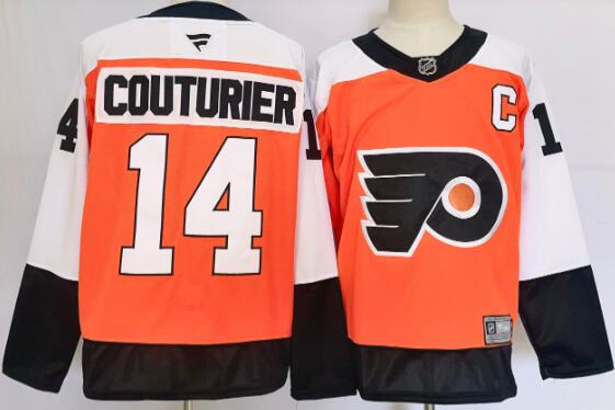 Men's Philadelphia Flyers #14 Sean Couturier  Stitched Jersey