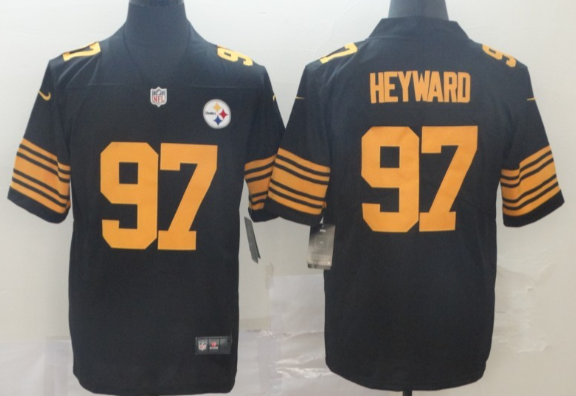 Men's Pittsburgh Steelers #97 Cameron Heyward  Limited Football Stitched Jersey