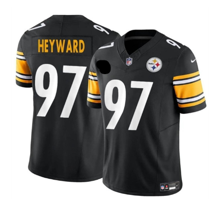 Men's Pittsburgh Steelers #97 Cameron Heyward  Limited Football Stitched Jersey