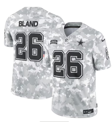 Men's Dallas Cowboys #26 DaRon Bland 2024 Arctic Camo Salute To Service Limited Stitched Football Jersey