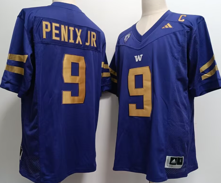 Men's Michael Penix Jr. Washington Huskies Purple College Football Jersey