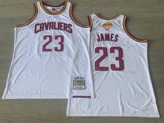 Men's 2015-16 Mitchell&Ness  Lebron James  embroidery jersey