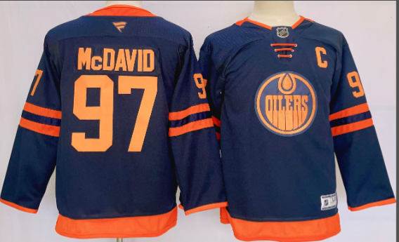 Kid's 97 Connor McDavid  stitched Fanatics JERSEY