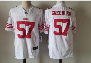 Men's San Francisco 49ers #57 Dre Greenlaw  Vapor  Limited Stitched Football Jersey