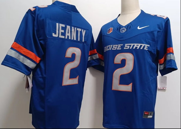 Men's Ashton Jeanty Jersey #2 Boise State Broncos Vapor Limited College Football Stitched