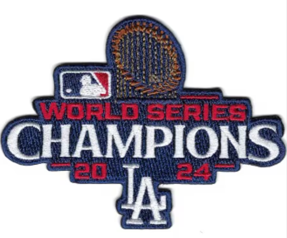 2024 Los Angeles Dodgers champions patch