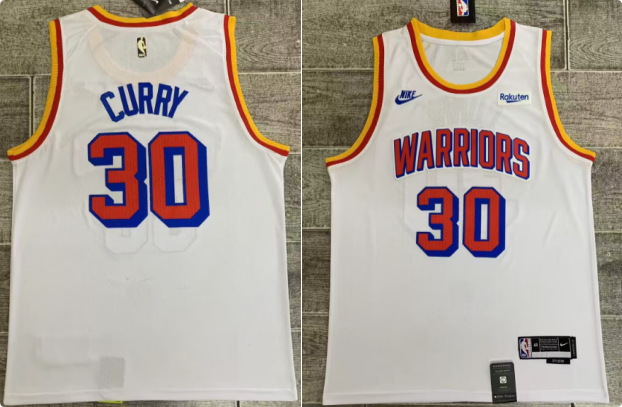 mens  Nike Stephen Curry White Golden State Warriors 2024/25 Swingman Player Jersey