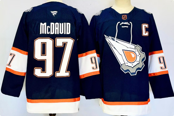 Connor McDavid Edmonton Oilers stitched Men's Jersey