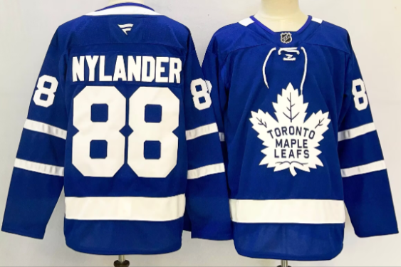 Men's Toronto Maple Leafs #88 William Nylander Fanatics Stitched Jersey