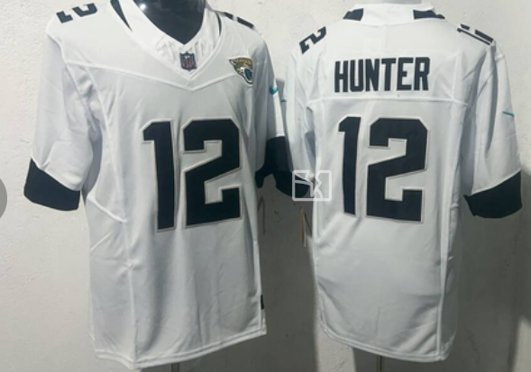 Men's Jacksonville Jaguars #12 Travis Hunter  Limited Football Stitched Jersey