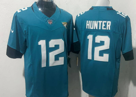 Men's Jacksonville Jaguars #12 Travis Hunter  Limited Football Stitched Jersey