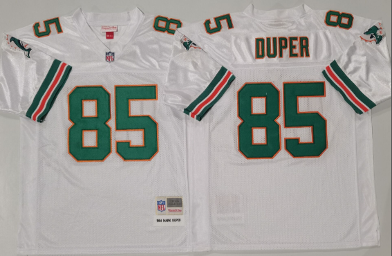 Men's Miami Dolphins Mark Duper Mitchell & Ness Stitched Jersey
