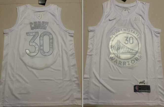 Golden State Warriors Stephen Curry Men's  MVP Jersey
