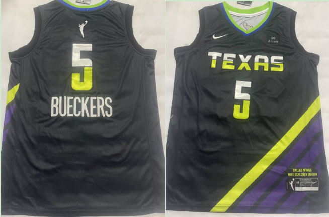 Men's Nike Paige Bueckers  Dallas Wings 2025 WNBA sitched Jersey