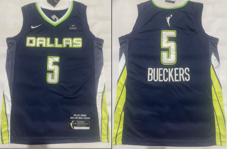 Men's Nike Paige Bueckers  Dallas Wings 2025 WNBA sitched Jersey