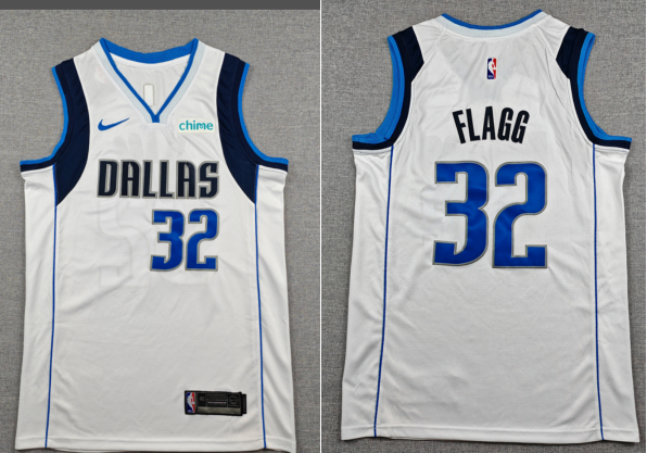 Dallas Mavericks Cooper Flagg stitched men jersey