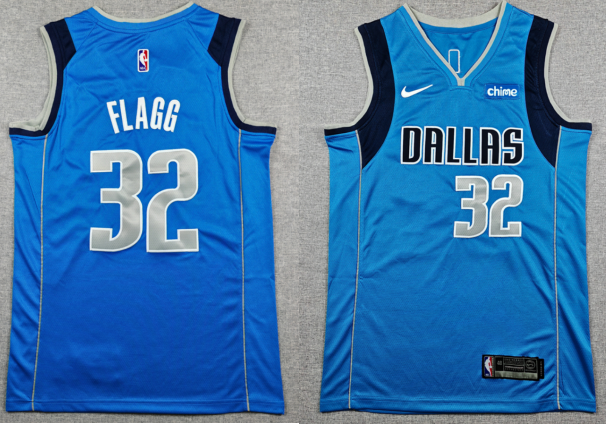 Dallas Mavericks Cooper Flagg stitched men jersey