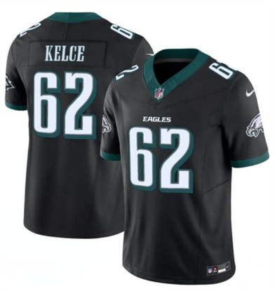 Men's Philadelphia Eagles #62 Jason Kelce  2024 F.U.S.E. Vapor Untouchable Limited Football Stitched Jersey